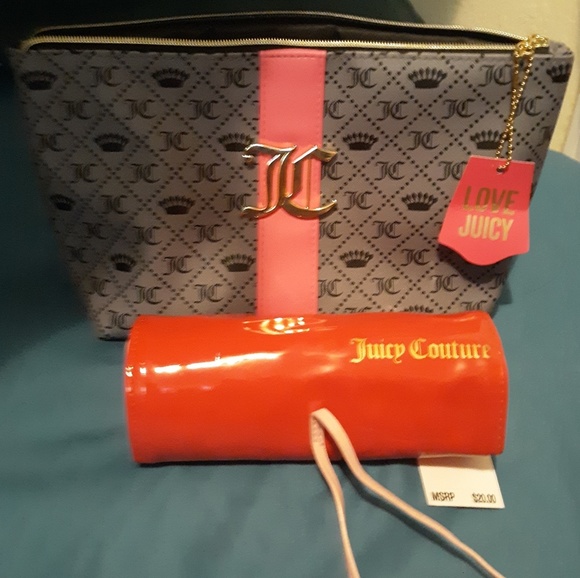NEW!!! Juicy couture makeup bags